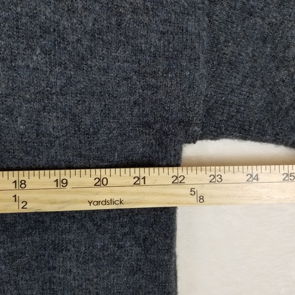 Daily Practice Anthropologie Charcoal Gray Turtleneck Sweater Dress Small MIDI - Picture 8 of 10